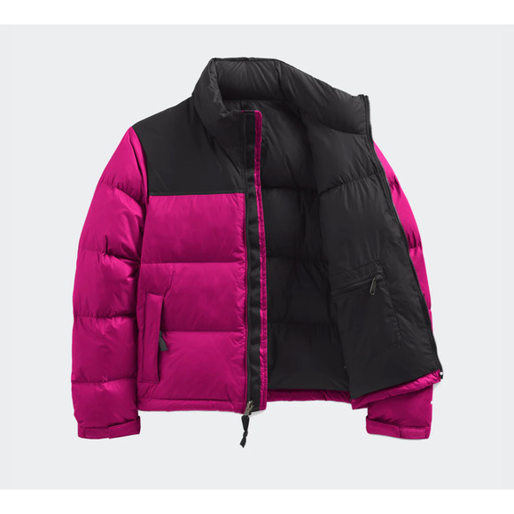 The North Face Women's 1996 Retro Nuptse Jacket Fuschia Pink XL NWT - Picture 5 of 7